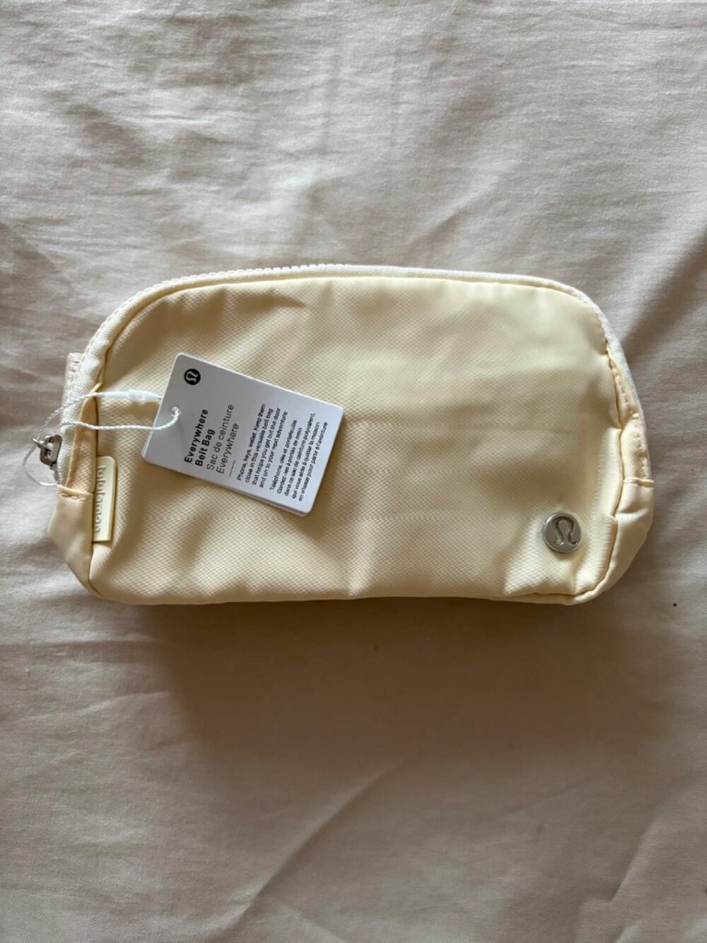 Lululemon Everywhere Belt Bag Cream Color & Fanny Bag Light Neo Mint NWT